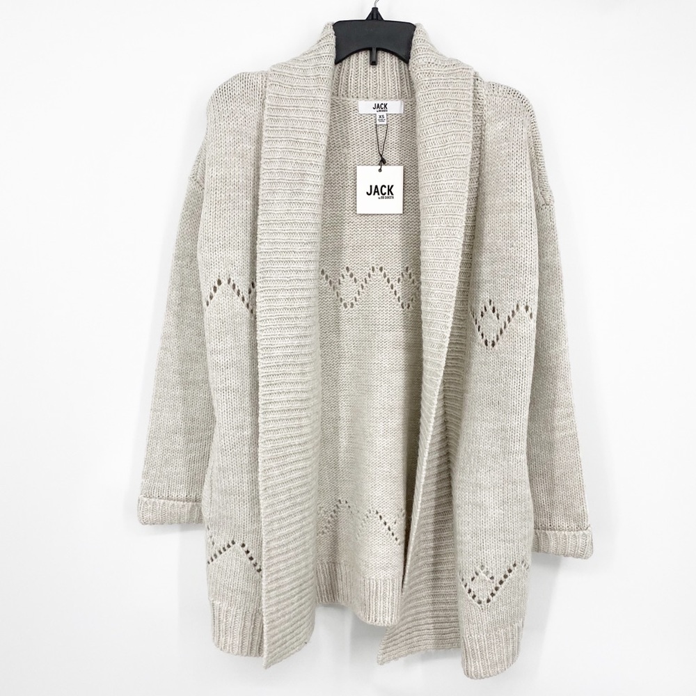 Jack BB Dakota Chunky Knit Oversized Cardigan XS